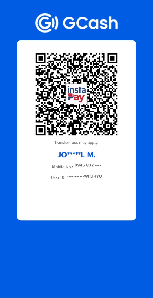 GCash QR code — scan to send a donation to AmponPH